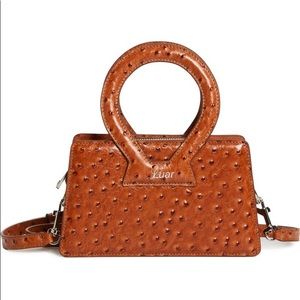 Luar Mini Ana Bag in Ostrich Tan